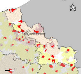 Área de atração de Lille (parte francesa)