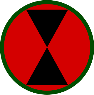 <span class="mw-page-title-main">7th Infantry Division (United States)</span> Active US Army formation