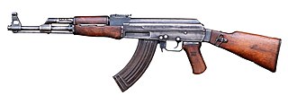 AK-47 je ruska jurišna puška kalibra 7,62x39, ki jo je za potrebe Rdeče armade leta 1947 razvil Mihail Timofejevič Kalašnikov. Razvoj puške, ki je temeljil na osnovah znamenite nemške puške StG 44, se je začel proti koncu druge svetovne vojne, prva testiranja pa so bila opravljena leta 1946. Naslednje leto je bila puška že predana prvim enotam Rdeče armade. Leta 1949 je postala glavna jurišna puška Rdeče armade nekaj let pozneje pa so jo v uporabo uvedle tudi države Varšavskega pakta. Zaradi svoje vzdržljivosti, nizke proizvodne cene, enostavnega vzdrževanja in uporabe je postala glavna izbira številnih vojsk ter uporniških, revolucionarnih in terorističnih skupin po vsem svetu. Do danes je bilo na svetu izdelanih točno 75 milijonov pušk AK-47 in več kot 100 milijonov njenih kopij, kar puško AK-47 uvršča med najbolj popularno in najbolj razširjeno puško na svetu.