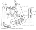 Apollo 1 - Sketch of CM hatch (AS-204)