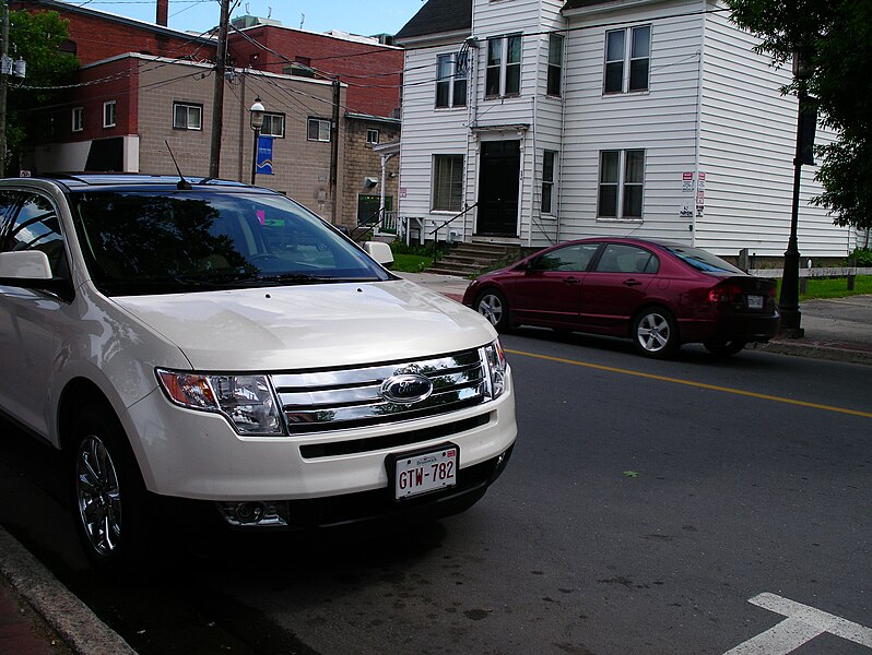 File:A red Honda and a white Ford (2601618908).jpg