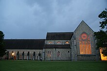 L'abbaye de l'Épau lors du Festival de l'Épau.