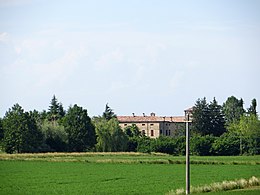 Abbaye de Santa Felicola (Montechiarugolo) - Vue du sud-est du complexe 1 2019-06-21.jpg