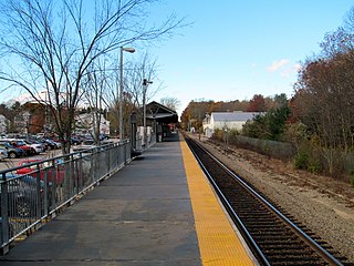 Abington station Railway station in Abington, Massachusetts