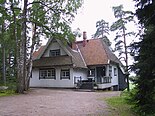 Ainola, komponisten Jean Sibelius sin heim i Träskända.