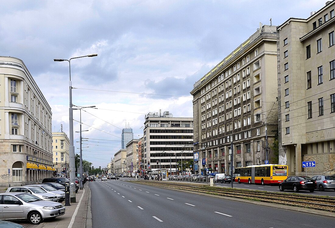 Aleja Solidarności w Warszawie