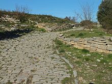 جاده Ambrussum South Gate Paved Road 0402.JPG