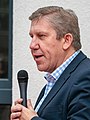 * Nomination Andreas Schwarz (SPD) at the Red Court Festival of the Bamberg SPD --Ermell 08:35, 17 September 2018 (UTC) * Promotion Good quality. --MB-one 19:02, 18 September 2018 (UTC)