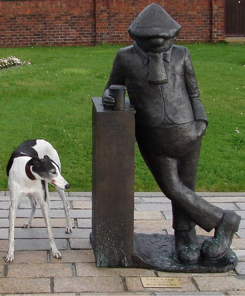 Statue in Hartlepool, England