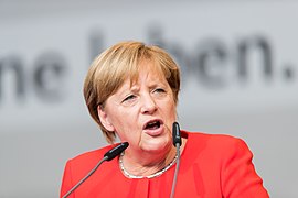 De partij van Angela Merkel blijft de grootste