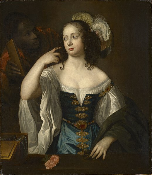 File:Anoniem Den Haag ca. 1650 of Pieter Hermansz. Verelst - Portret van een vrouw genaamd Sophia prinses van de Palts (1630-1714), met een bediende - RCIN 404105 - Royal Collection.jpg