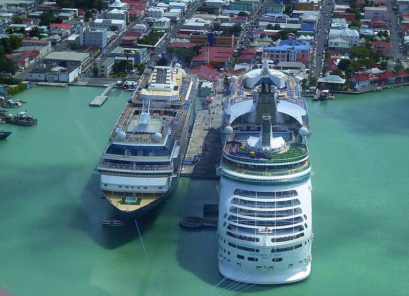 File:Antigua - St. John's Harbor - "Explorer of the Seas" and "Mein Schiff 2" - panoramio.jpg