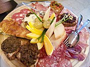 An Italian-style antipasto Antipasto Toscano.jpg