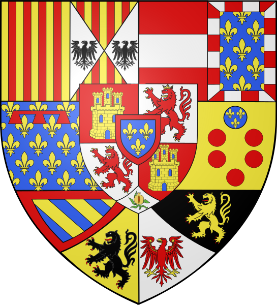 File:Armoiries Philippe V Bourbon-Espagne.svg