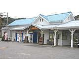 改装前の駅舎（2007年11月）
