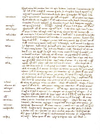 <i>Etymologicum Magnum</i> Greek lexical encyclopedia compiled at Constantinople around 1150 AD