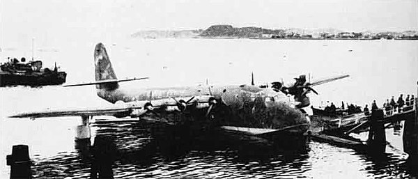 A captured BV 222 at Trondheim, Norway after the war