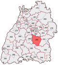 Vorschaubild für Bundestagswahlkreis Reutlingen