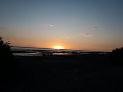 Atardecer en Bahía Creek