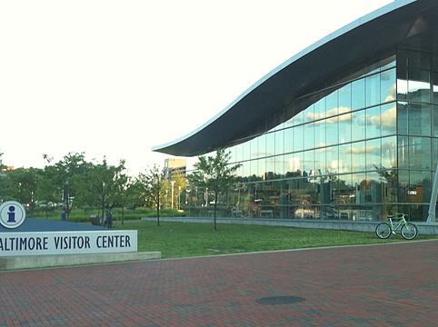 Baltimore Visitor Center in Inner Harbor