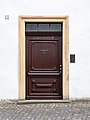 * Nomination Door to the house Domstraße 9d in Bamberg --Ermell 07:33, 29 July 2018 (UTC) * Promotion Good quality. --GT1976 07:39, 29 July 2018 (UTC)