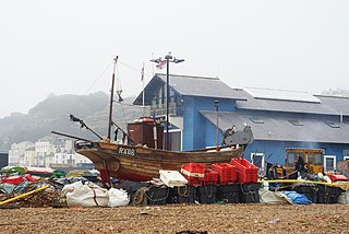 Beach at Old Town, Hastings, Sussex - geograph.org.uk - 1768829