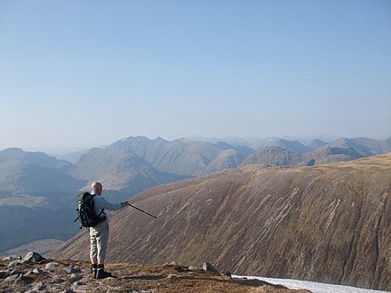 Hillwalking offers wonderful views, though it can be dangerous if you're not prepared