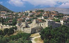 View of the Citadel of Berat