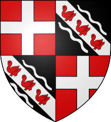 Coat of arms of Auger de Balben Blason Auger de Balben.svg