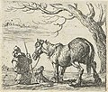 Farmer with Horse