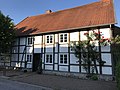 Half-timbered gable house