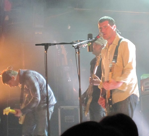 Brand New performing in San Diego, California on October 20, 2009.
