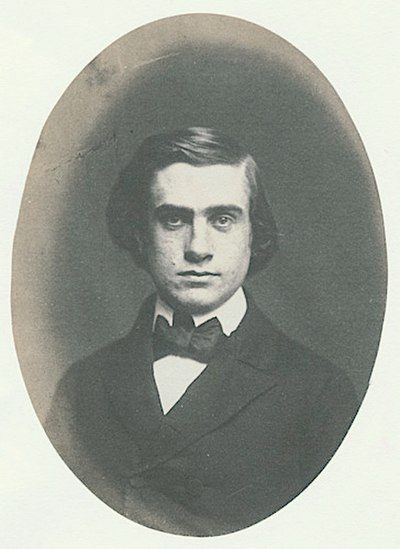 Brown's Yale College graduation picture, 1856