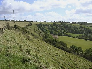 Bulbarrow Hill Hill in Dorset, England