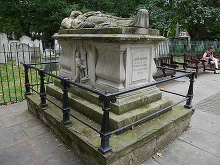 Bunhill Fields funerary monument