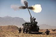 CAESAR firing in Afghanistan