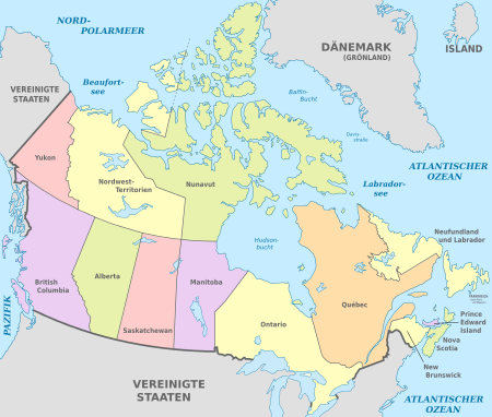 Kanada: Geographie, Herkunft des Namens, Geschichte