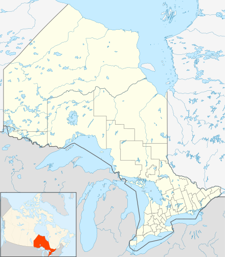 CYHM is located in Ontario