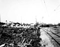 Car barn and cottages of the Seattle-Everett Interurban Railway Co on Allen Lake, 1907 (CURTIS 252).jpeg