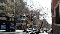 Carrer al districte de Gràcia.