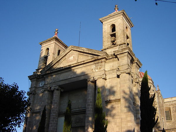 The Tulancingo cathedral