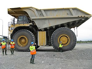 Caterpillar 795F für den Einsatz im Tagebau und Mienen