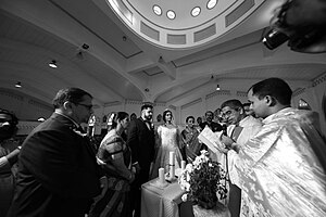 Hochzeit: Wortgeschichte, Geschichte, Eheschließungen im christlich geprägten Raum