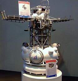 Model sondy na výstavě Cebit 2011