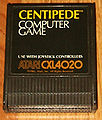 Kartridż z grą Centipede dla 8-bitowych komputerów Atari