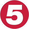 Logo de Channel 5 du 14 février 2011 à 10 février 2016.