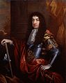 De oudere broer van Jacobus II, koning Karel II. Hij regeerde Engeland van 1660 tot zijn dood in 1685.