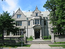 The Charles S. Pillsbury mansion built in 1913 at 100 22nd Street East in the Washburn-Fair Oaks Mansion District. He was one of two sons of Charles Alfred Pillsbury, the founder of the Pillsbury Company and Pillsbury "A" Mill. Charles S. Pillsbury.jpg