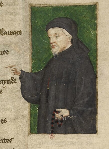 Manuscript portrait, 1412