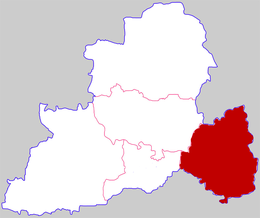 Distretto di Shaoling – Mappa